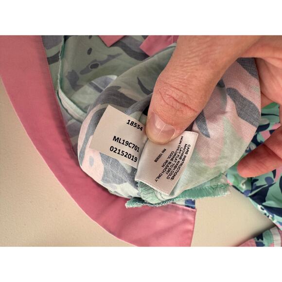 Magnolia Lane Masters Collection Women's Colorful Floral Tunic Top Size Large - Picture 5 of 9